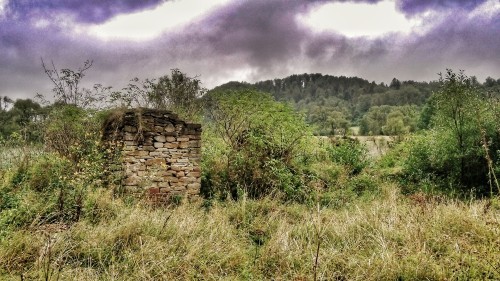 Ruiny w Bieszczadach