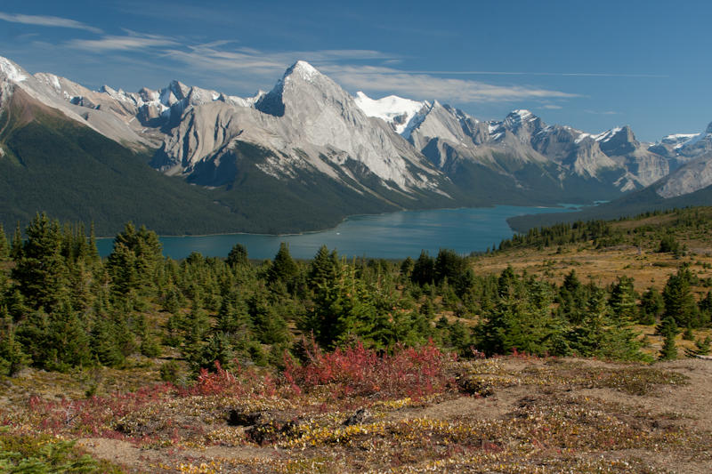 Widok z Bald Hills na Maligne Lake (fot. Beata Muchowska) Widok z Bald Hills na Maligne Lake (fot. Beata Muchowska)