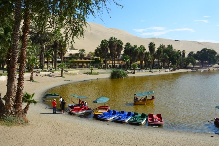Oaza Huacachina (fot. Marta Podleśna-Nowak) Oaza Huacachina (fot. Marta Podleśna-Nowak)