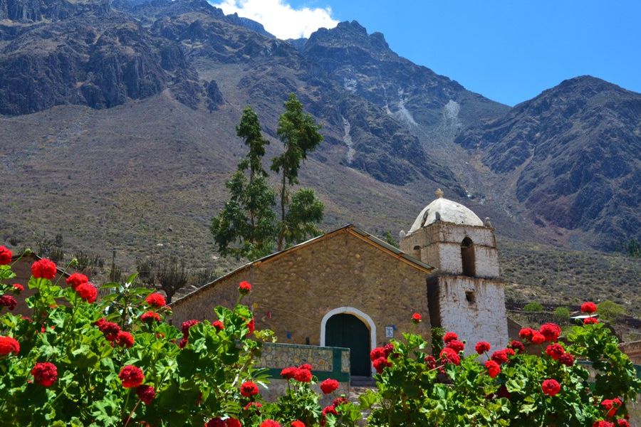 Wioski w kanionie Colca (fot. Marta Podleśna-Nowak) Wioski w kanionie Colca (fot. Marta Podleśna-Nowak)