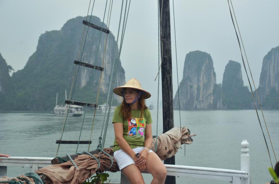 Na Zatoce Halong (fot. Krzysztof Dopierała)