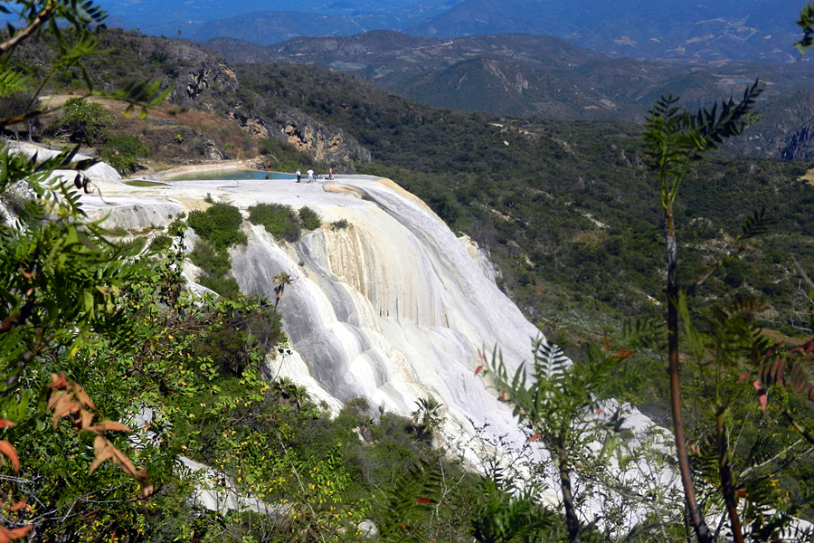 Wodospady Hierve El Agua