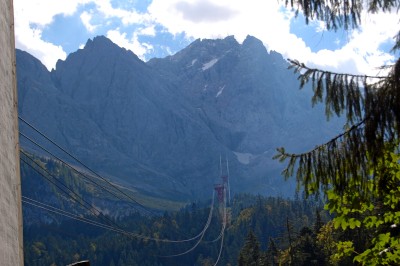 Kolejka na Zugspitze (fot. Elżbieta Paciora)