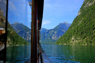 W trakcie rejsu po Jeziorze Königssee (fot. Zbigniew Neudek)