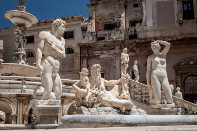 Fontanna wstydu, Palermo (fot. Marek Danielak)