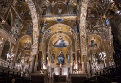 Kaplica Pałacowa, Pałac Królów Normańskich w Palermo (fot. Marek Danielak)