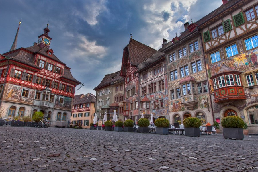 Urokliwe miasteczko Stein am Rhein