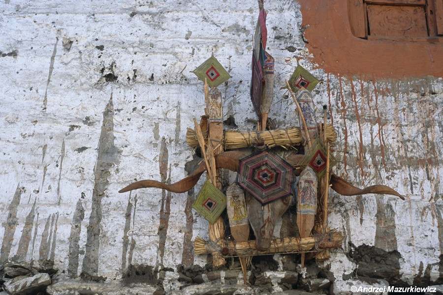 Łapacz duchów w Kagbeni Łapacz duchów w Kagbeni