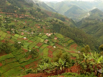 Uganda to kraj w większości górzysty, fot. T. Liptak