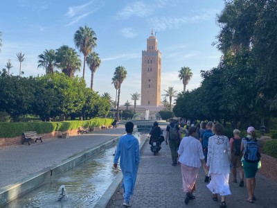 Meczet Księgarzy (Kutubija) w Marrakeszu (fot. Kamil Wereszczyński)