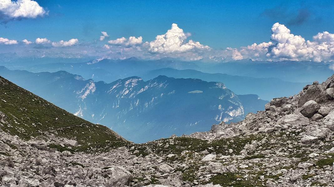 W masywie Monte Corona (fot. Paweł Klimek)