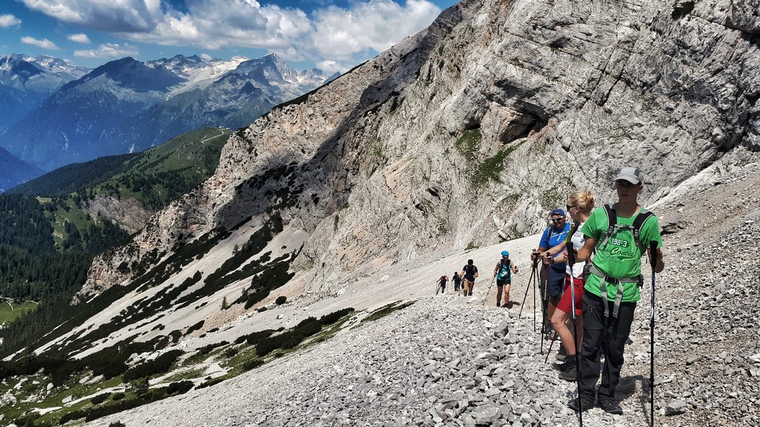 W drodze do schroniska Dwunastu Apostołów (fot. Paweł Klimek)