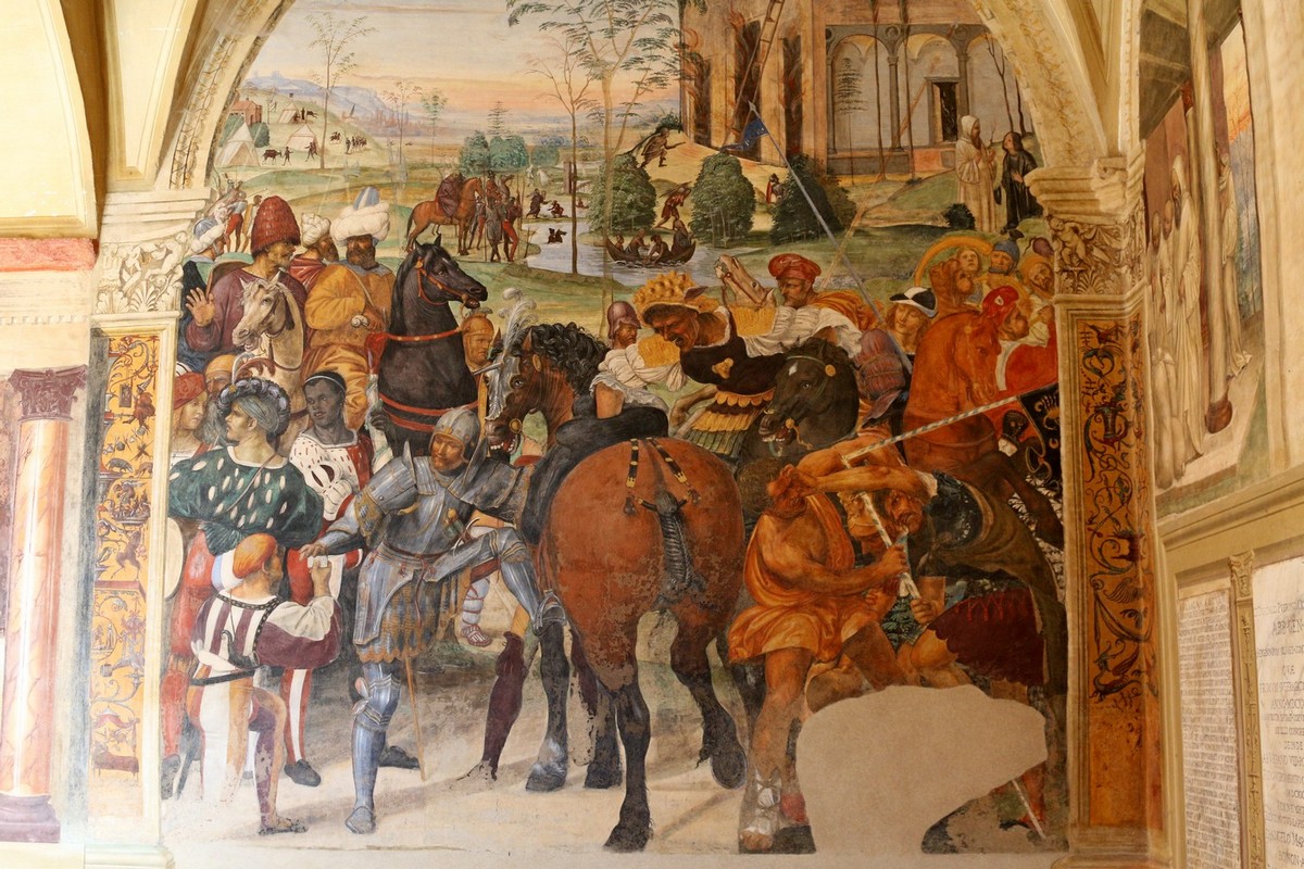 Monte Oliveto Maggiore, (fot. T. Liptak) Monte Oliveto Maggiore, (fot. T. Liptak)