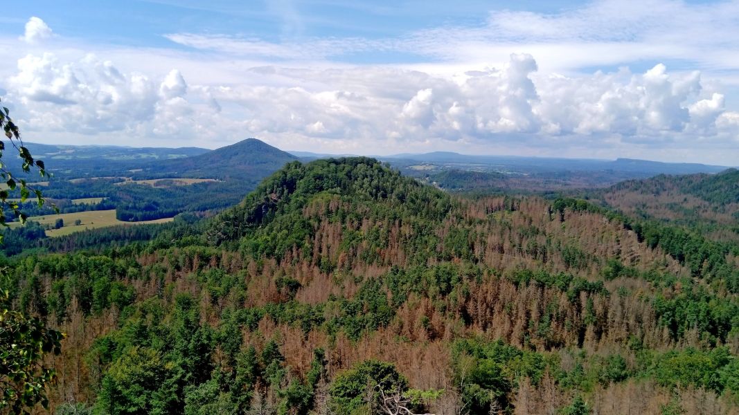 Krajobraz Czeskiej Szwajcarii (fot. Paweł Klimek)