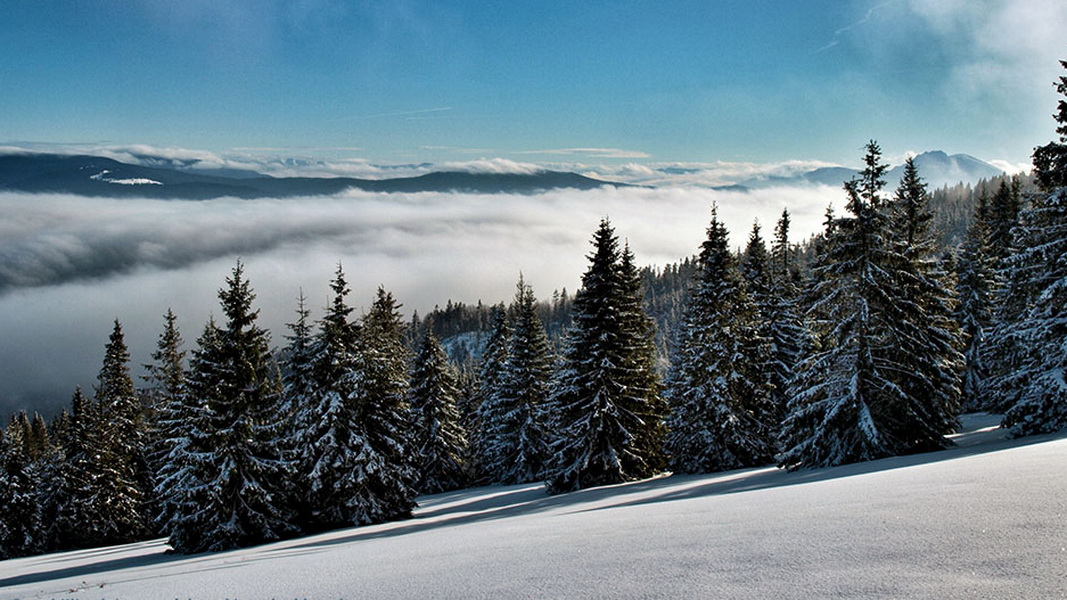 Zima w górach (fot. Paweł Klimek) Zima w górach (fot. Paweł Klimek)