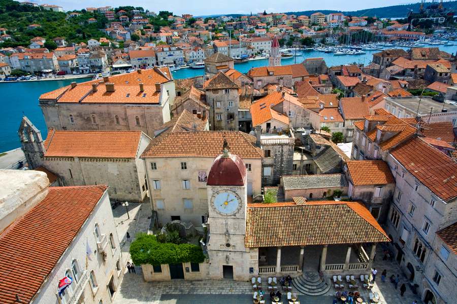 Zabytkowa starówka w Trogirze