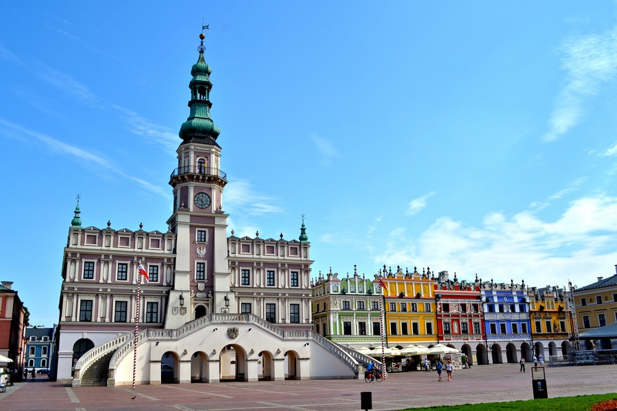 Rynek Wielki w Zamościu
