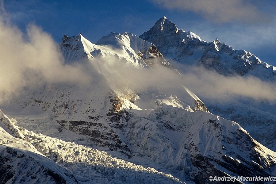 Widok na Kangczendzongę Widok na Kangczendzongę