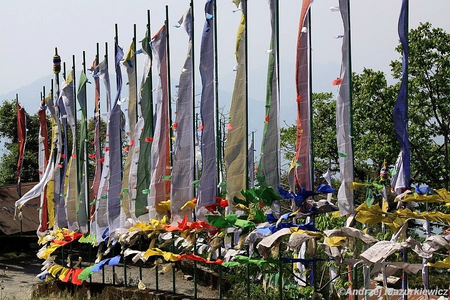 Flagi modlitewne Flagi modlitewne