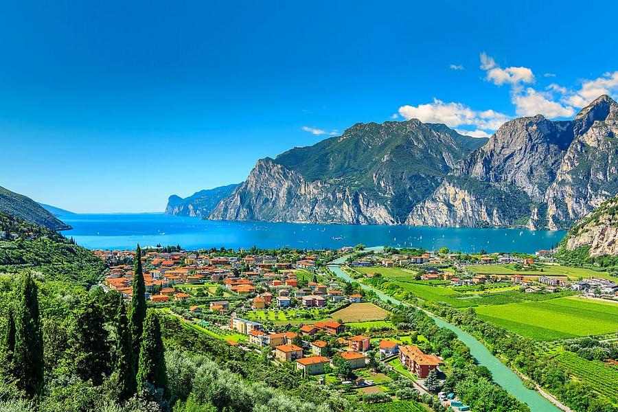 Widok na Jezioro Garda