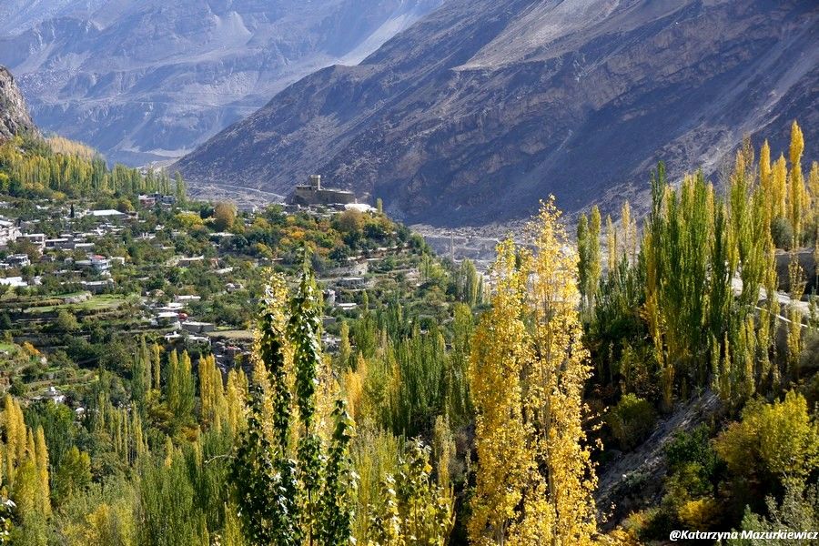 Jesień w dolinie Hunzy