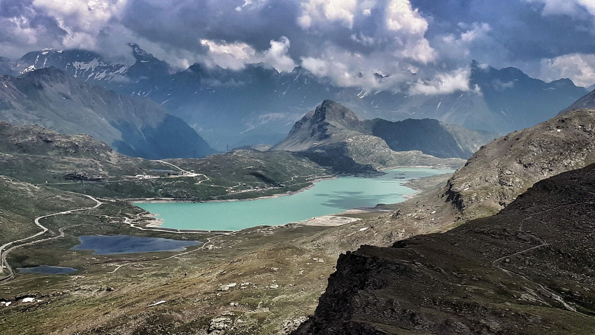 Widok na Bernina Pass (fot. Paweł Klimek)