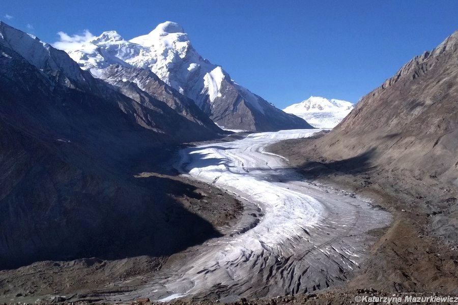 Lodowiec Darang Durung w drodze do Zanskaru