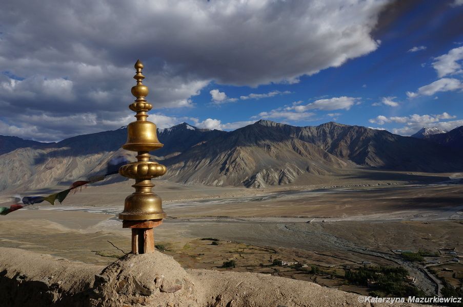 Widok z klasztoru Karsza