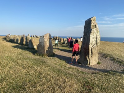 Ales stenar w m. Kaseberga (fot. Kamil Wereszczyński)