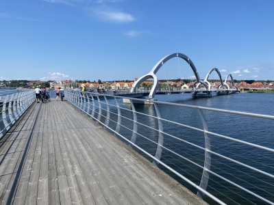 kładka rowerowa w Solvesborgu (fot. Kamil Wereszczyński)