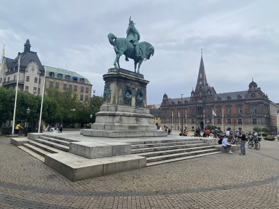 pomnik Karola Gustawa w Malmo (fot. Kamil Wereszczyński)