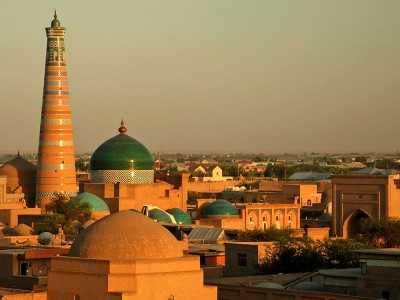 Minaret Islom Chodża w Iczan Kala, Chiwa