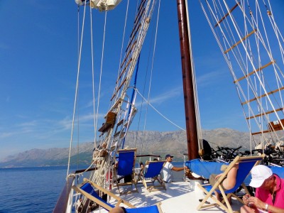 Zasłużony odpoczynek na pokładzie