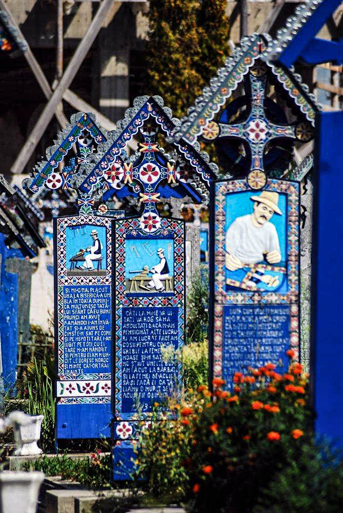 Wesoły cmentarz, Săpânța (fot. Grzegorz Wieniawa-Chmielewski)