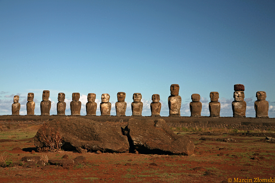 Ahu Tongariki, Wyspa Wielkanocna