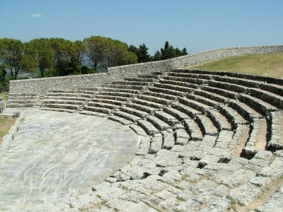 Ruiny teatru w Palazzolo Acreide