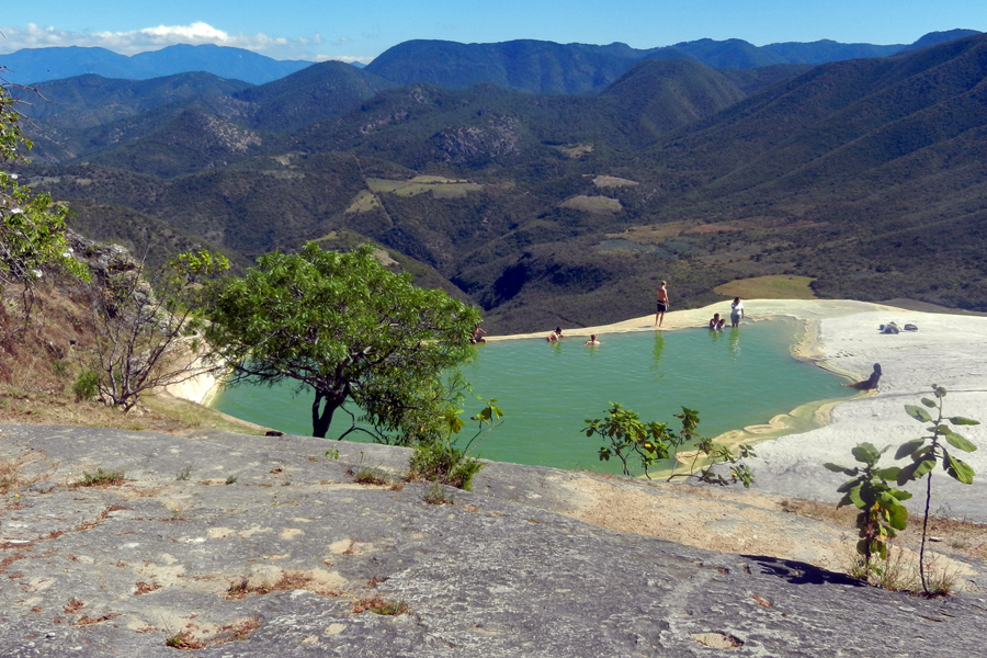 Wodospady Hierve El Agua