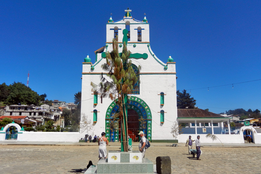 Indiańska wioska San Juan Chamula