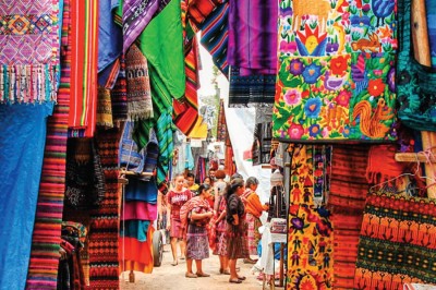 Na targu, Chichicastenango