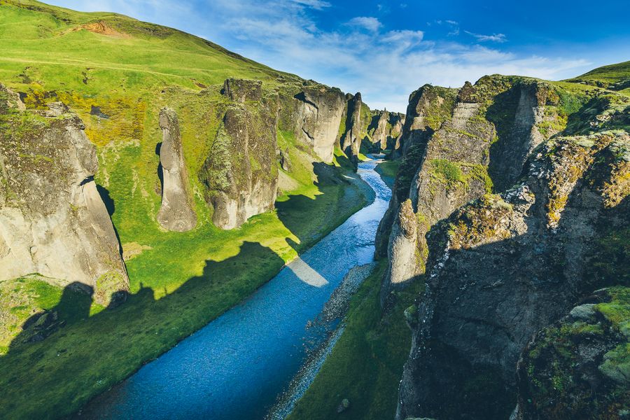 Polodowcowa rzeka na Islandii fot. Marek Kędzierski