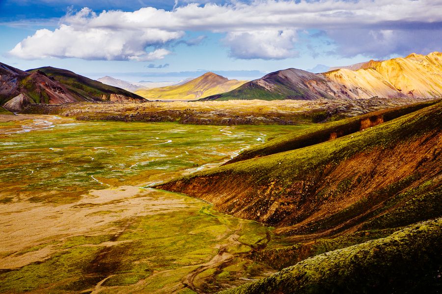 Widoki podczas wyprawy górskiej w Islandii fot. Marek Kędzierski