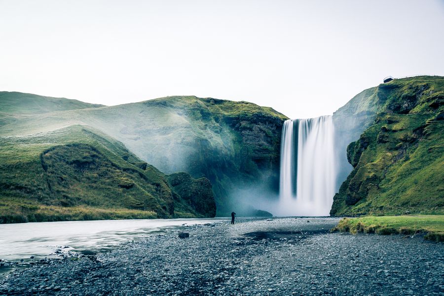 Wodospad na Islandii fot. Marek Kędzierski